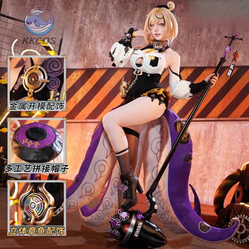 Nail Art Zone - Zenless Zone Zero Yidhari Octopus Girl