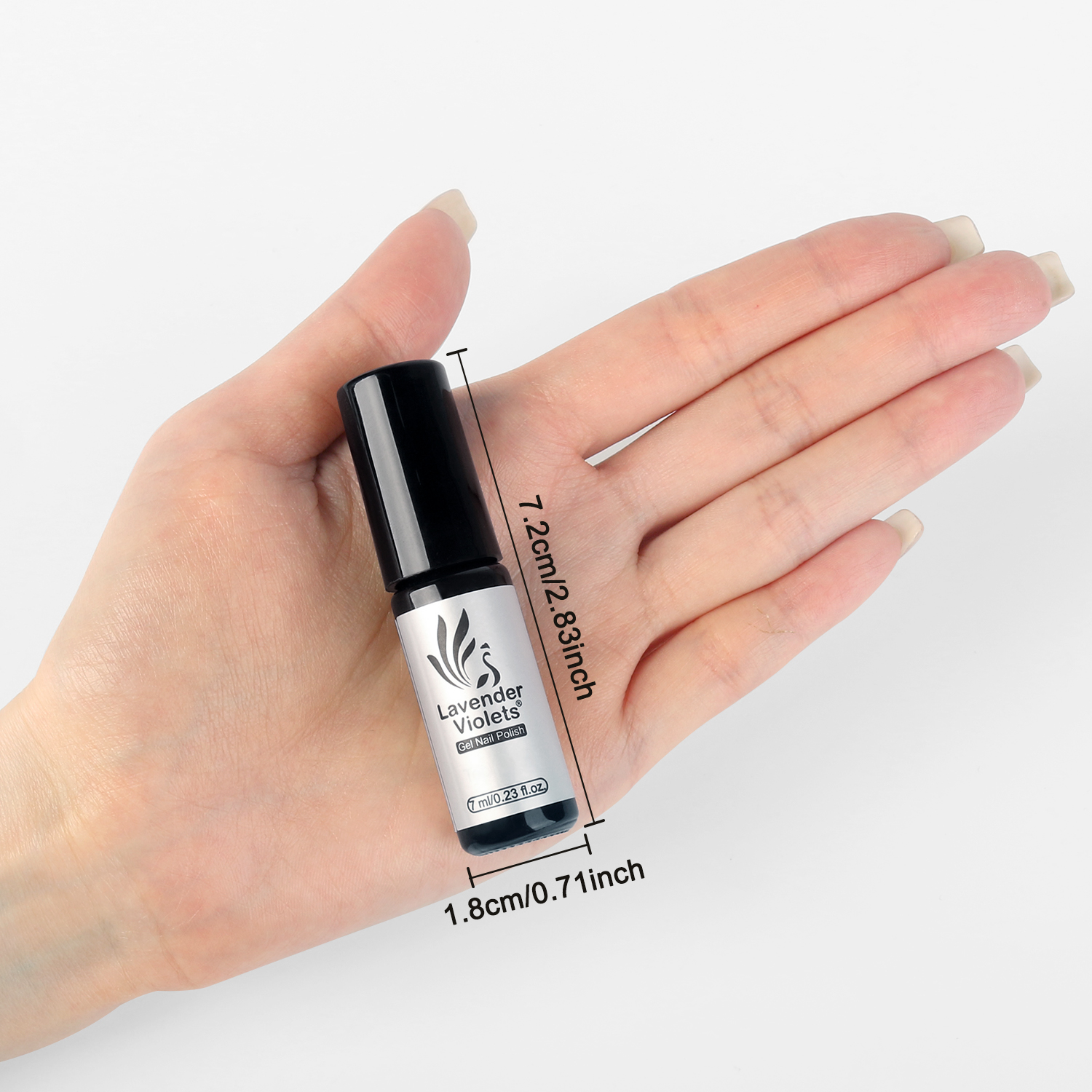 7ml Glossy No Wipe Top Coat, S - Nail Art Violet review and price