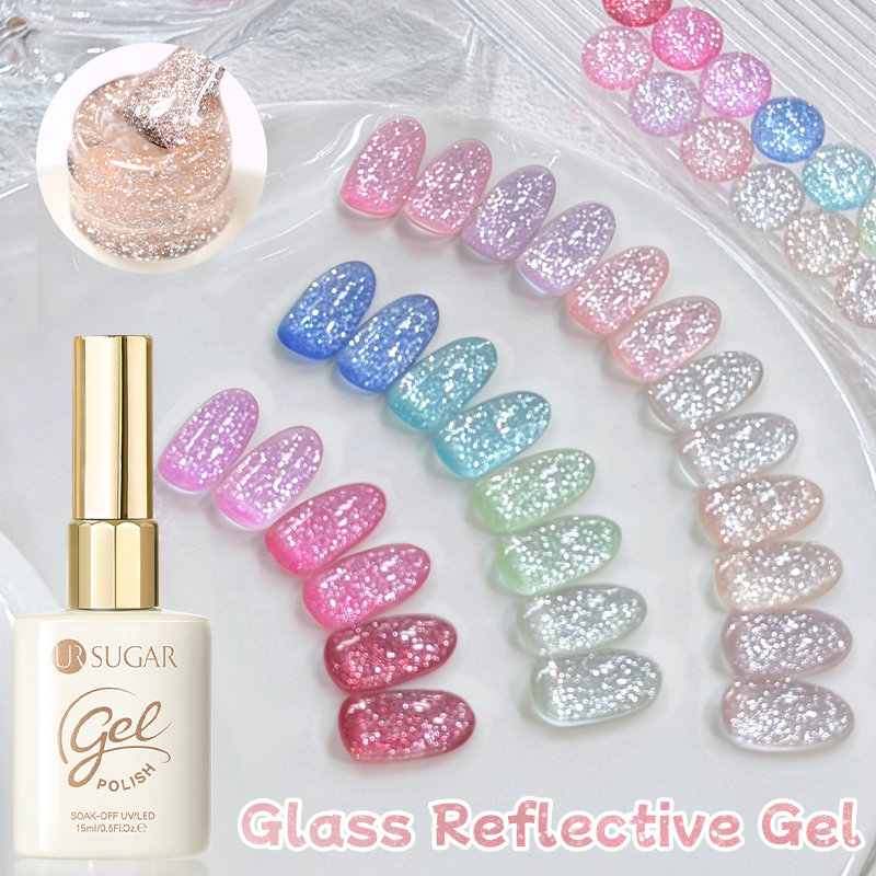 UR SUGAR 15ml Glitter Purple N - Nail Art Violet review and price