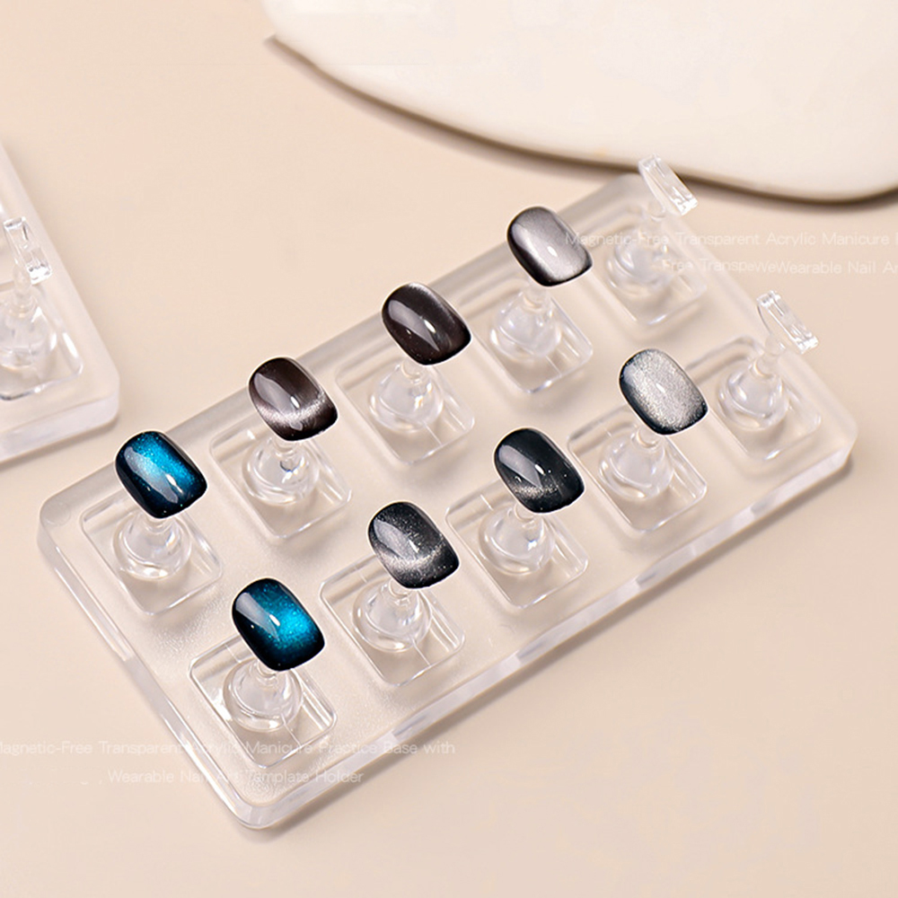 5/10pcs Non-Magnetic Transpare - Nail Art Rame review and price
