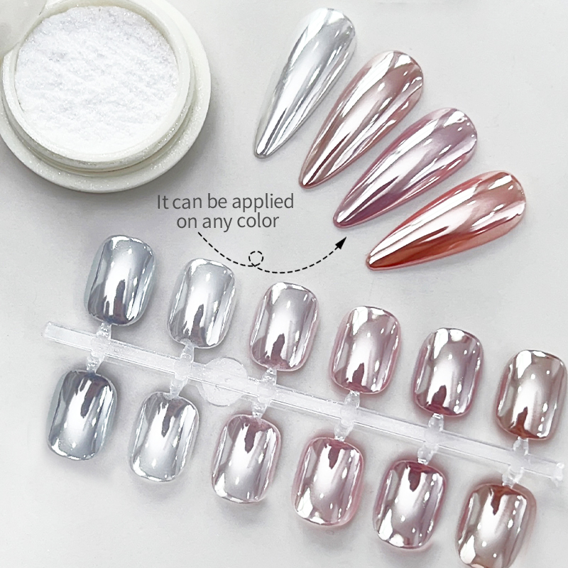 NICOLE DIARY Moonlight Mirror  - Nail Glitter Chrome review and price