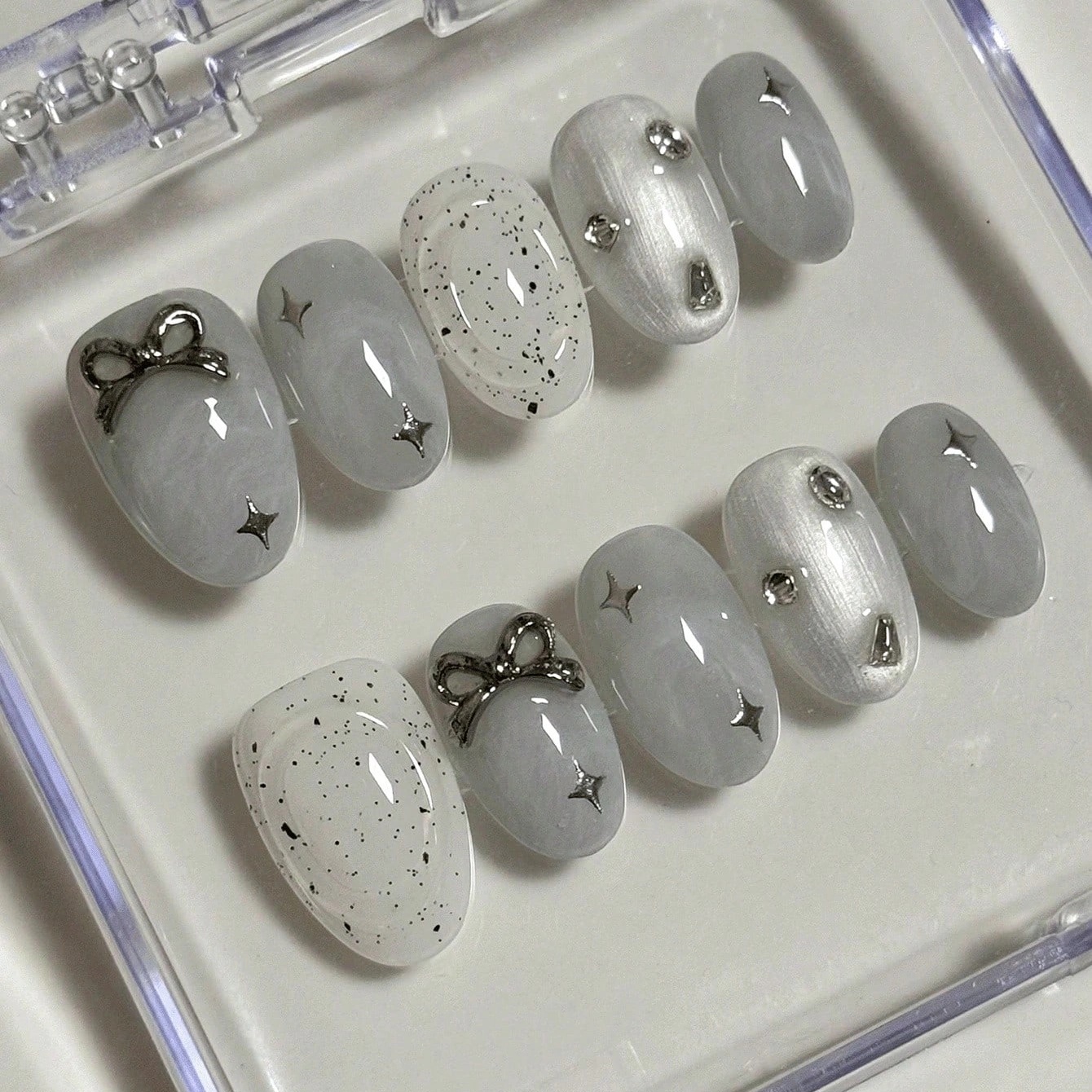 10 Pieces of Hand-Pressed Oval - Nail Art Strawberry review and price