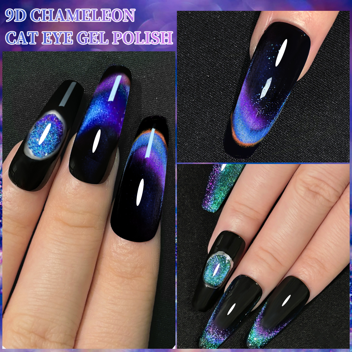 7ml Rainbow Magnetic Nail Gel, - Nail Art Rainbow review and price