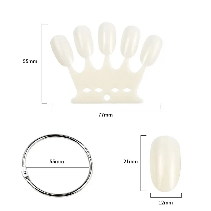 50pcs/pack Crown Shape False T - Nail Art Rame review and price