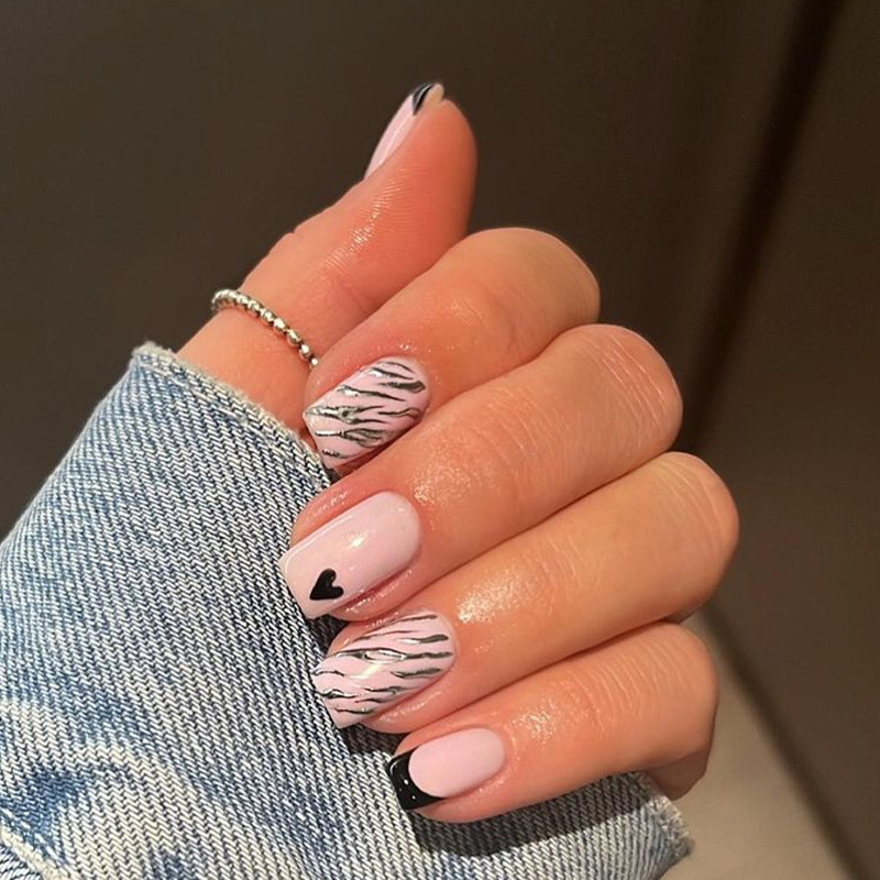 24Pcs French Color Simple Fash - Nail Art Simple review and price