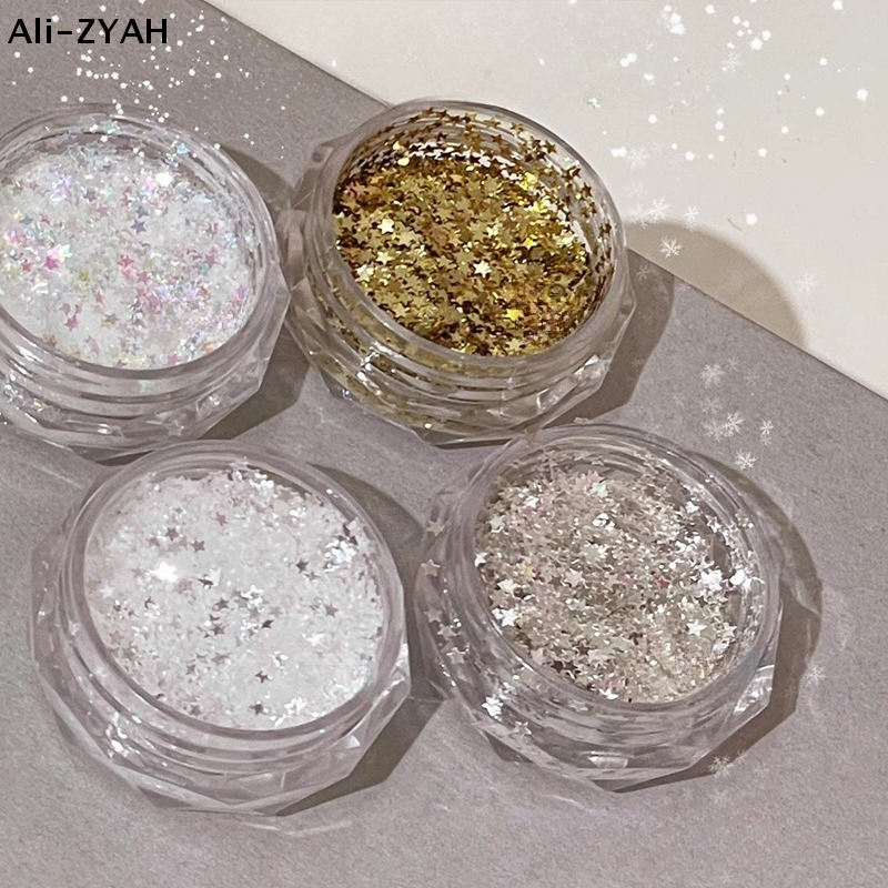 【Z】1mm Sparkling Star Nail Gli - Nail Art Zone review and price