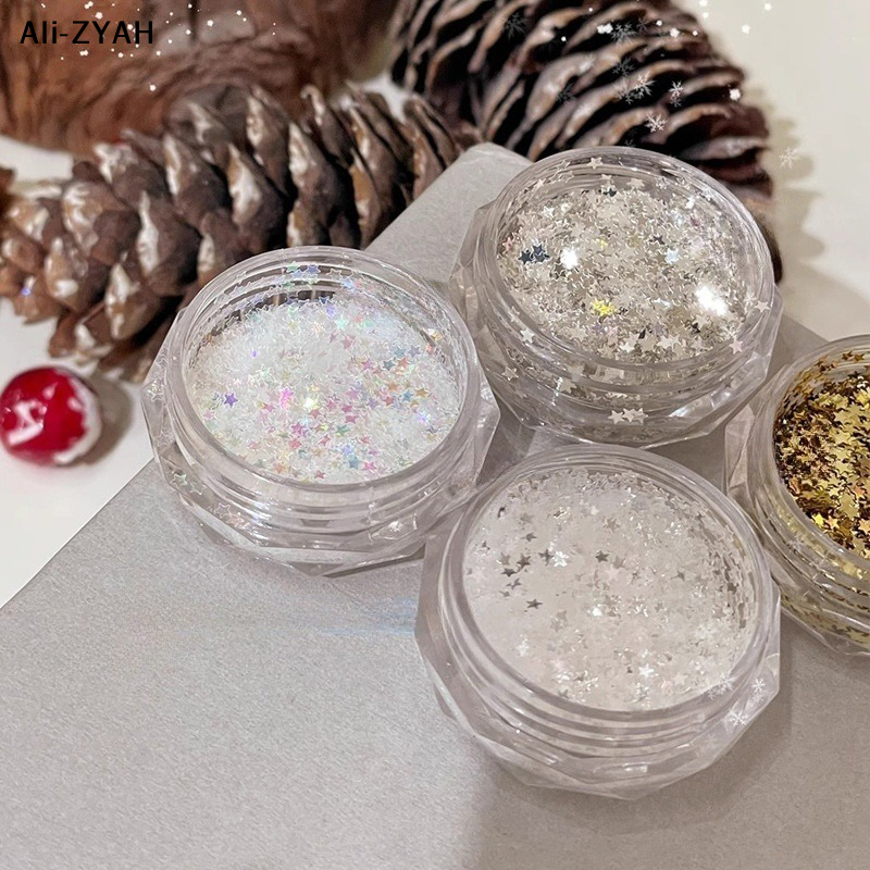 【Z】1mm Sparkling Star Nail Gli - Nail Art Zone review and price