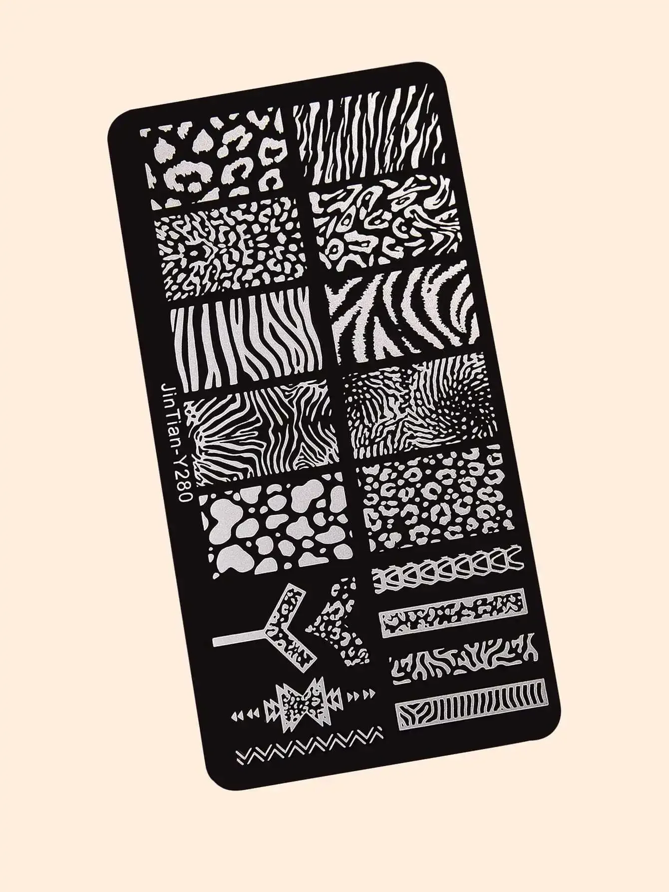 1sheet Zebra Striped Gel Polis - Nail Art Zebra Design review and price