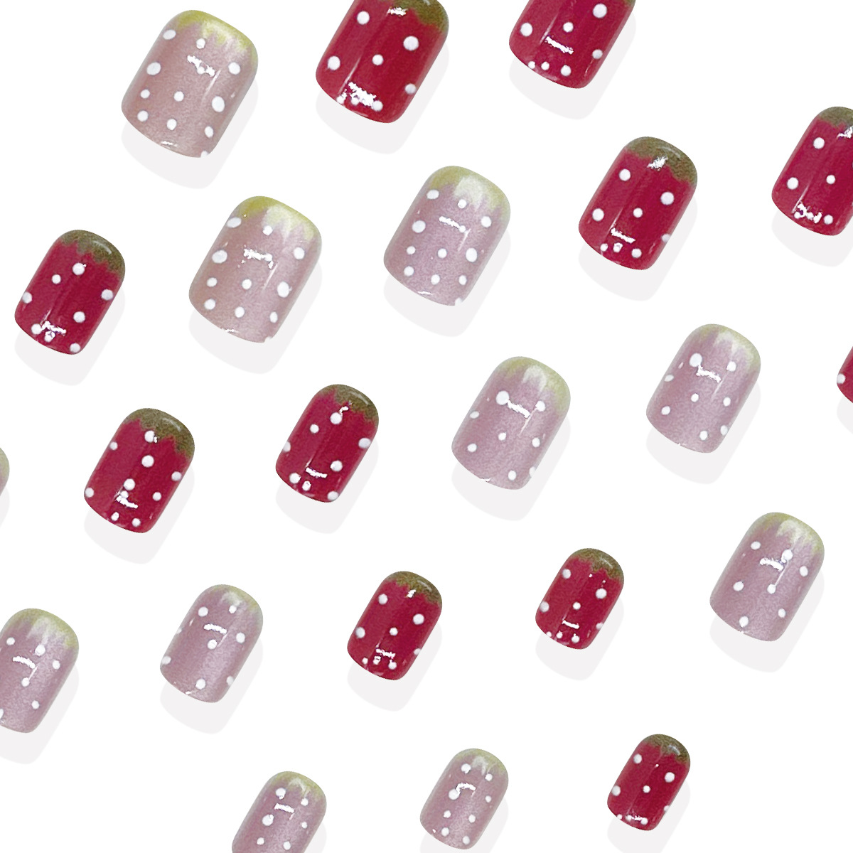 24Pcs Fake Nail Art Festival,  - Nail Art Full Cat Eye review and price
