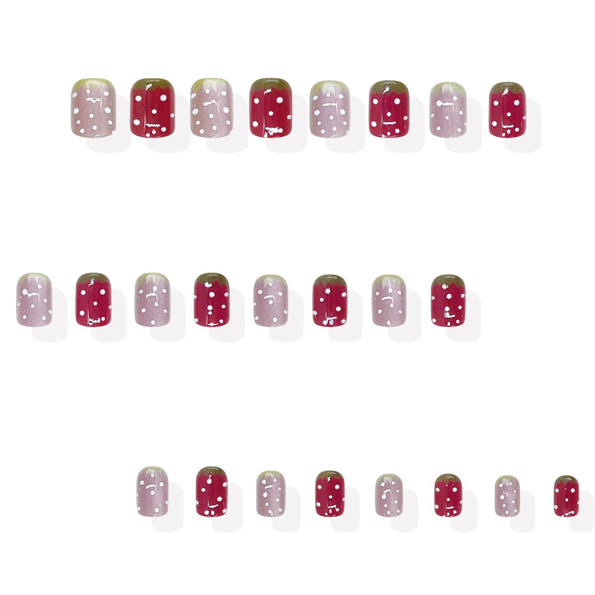24Pcs Fake Nail Art Festival,  - Nail Art Full Cat Eye review and price