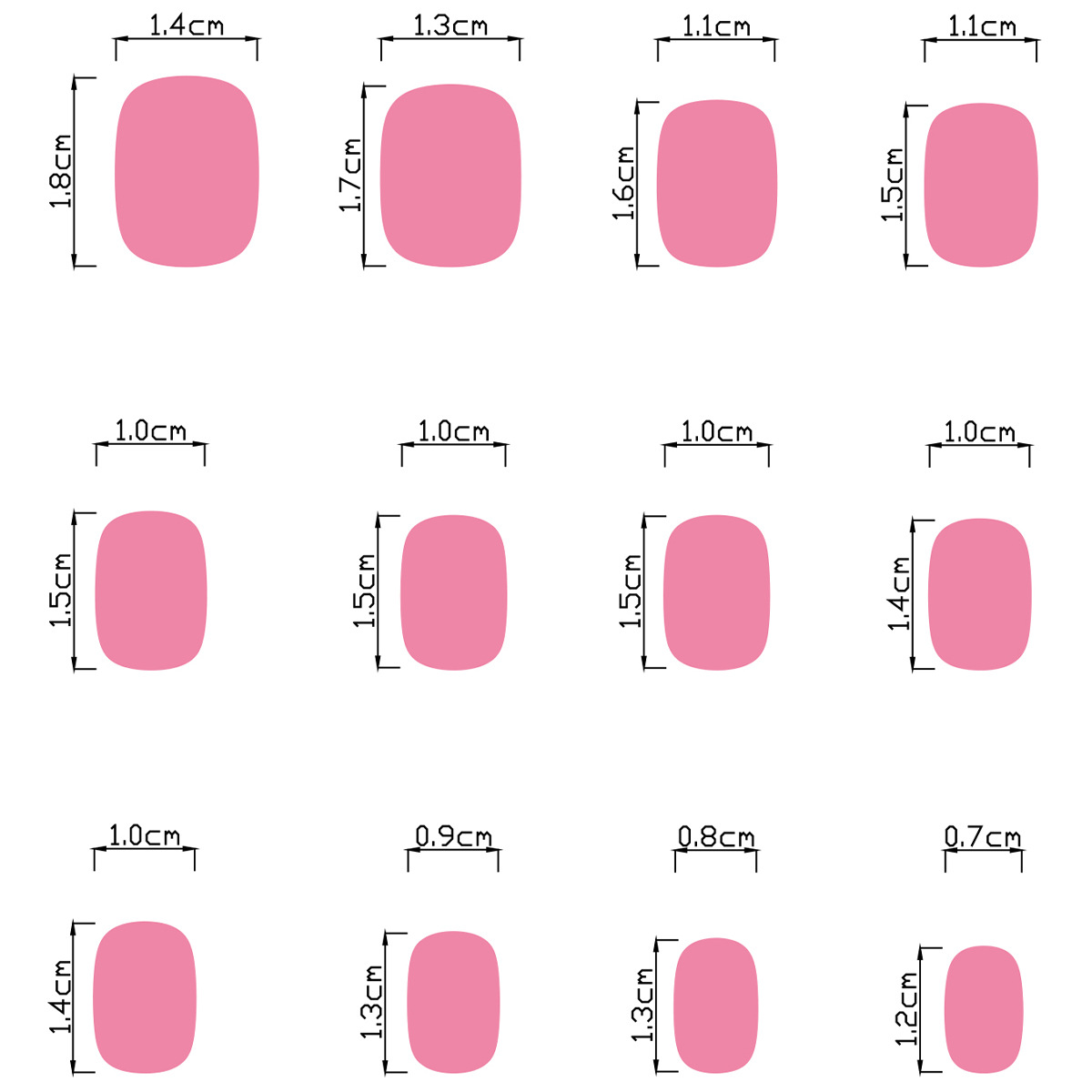 24Pcs Fake Nail Art Festival,  - Nail Art Full Cat Eye review and price