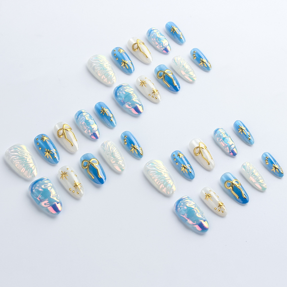 24Pcs fake nail art, daily nai - Nail Art Full Cat Eye review and price