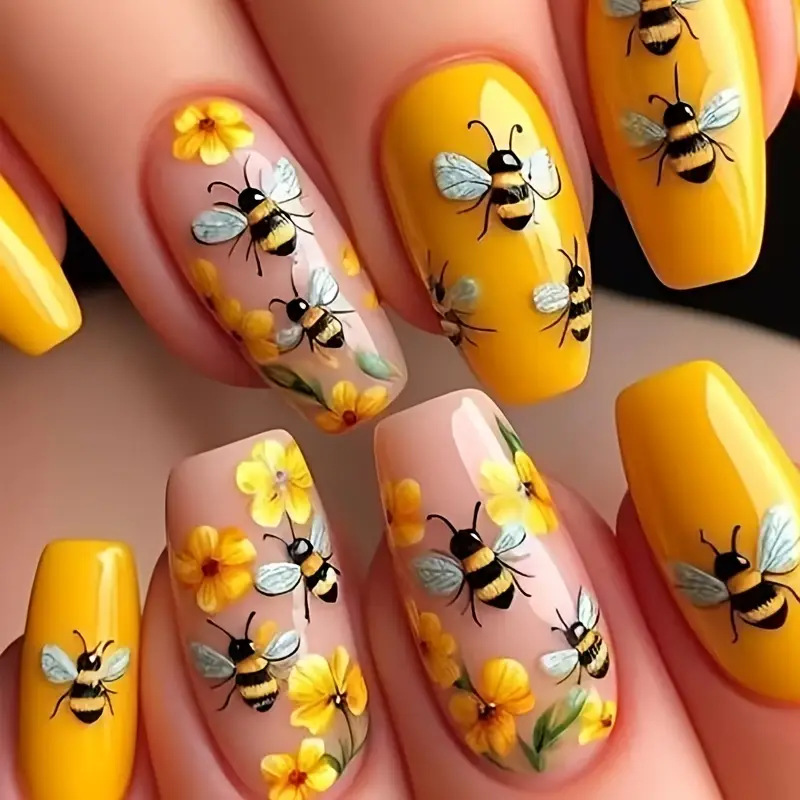 24PCS Nude Press on Nails Shor - Nail Art Rainbow review and price