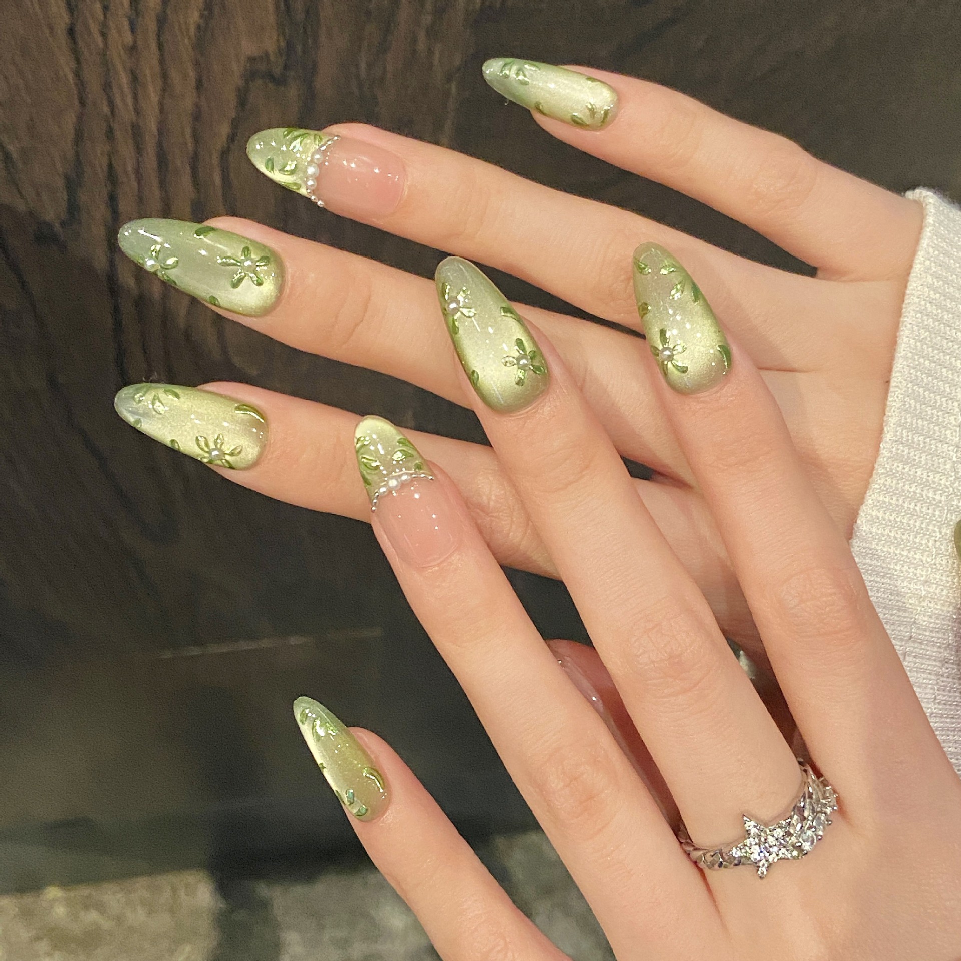 10pcs Handmade Press on Nails  - Nail Art Strawberry review and price