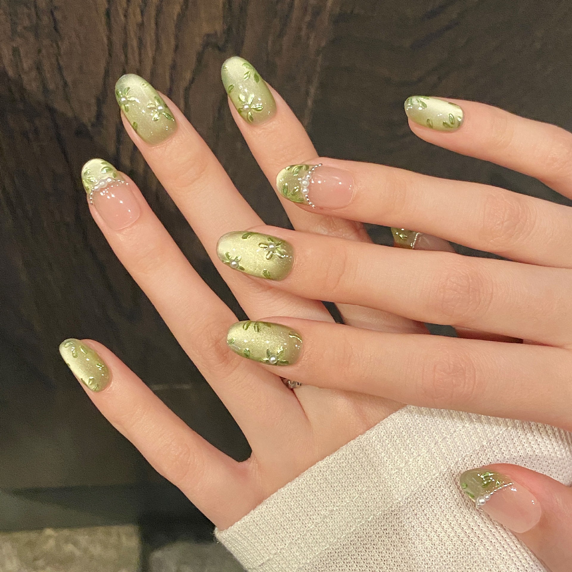 10pcs Handmade Press on Nails  - Nail Art Strawberry review and price