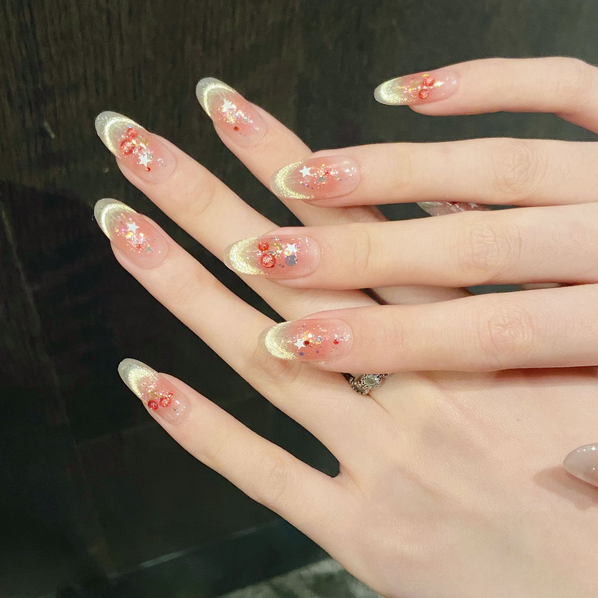 10pcs Sweet Cherry Press On Na - Nail Art Strawberry review and price