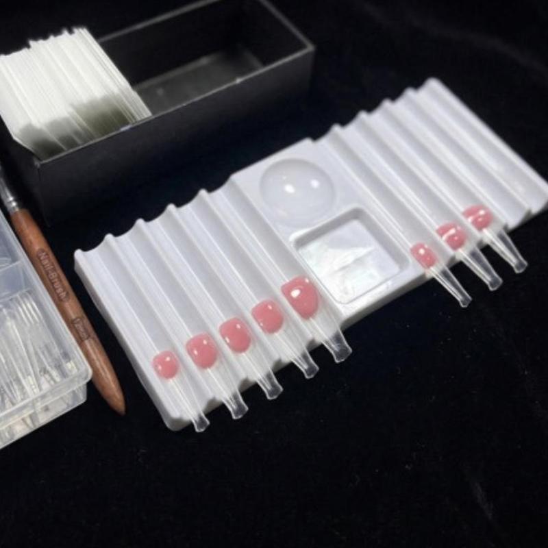 Reusable Nail Art Palette with - Nail Art Rame review and price