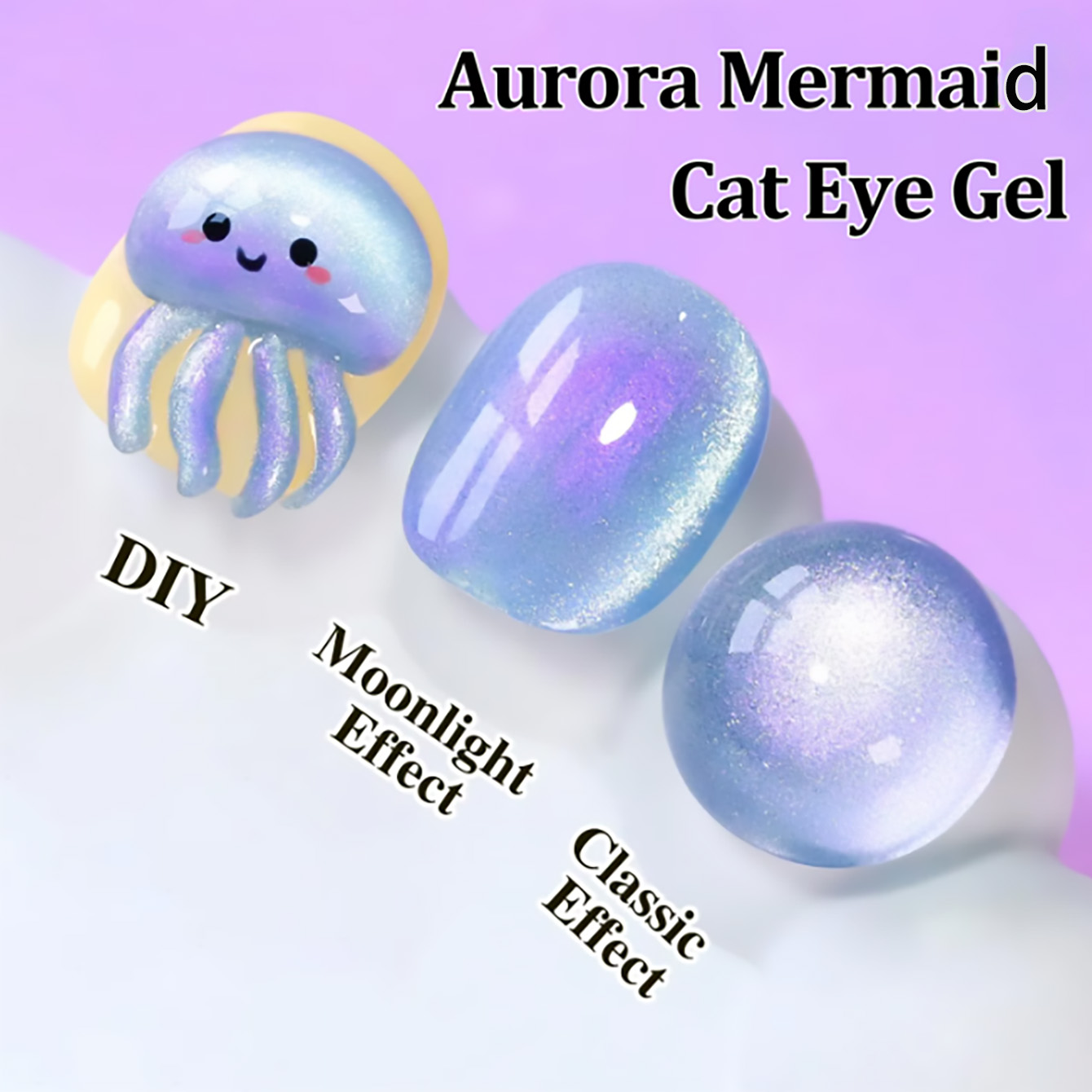 1-9pcs TC Summer Dreamy Mermai - Nail Art Violet review and price