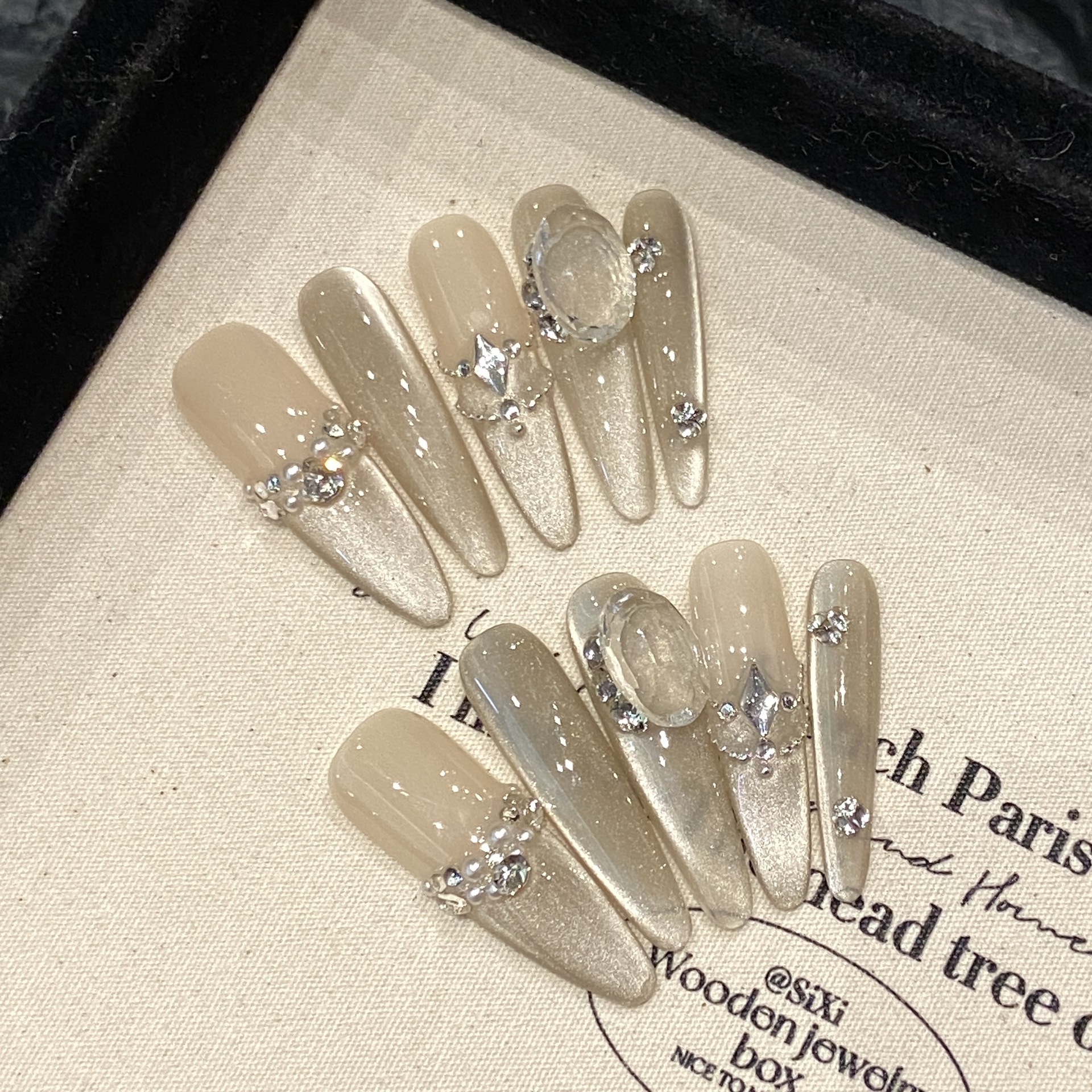 Handmade Nude Press on Nails C - Nail Art Simple review and price