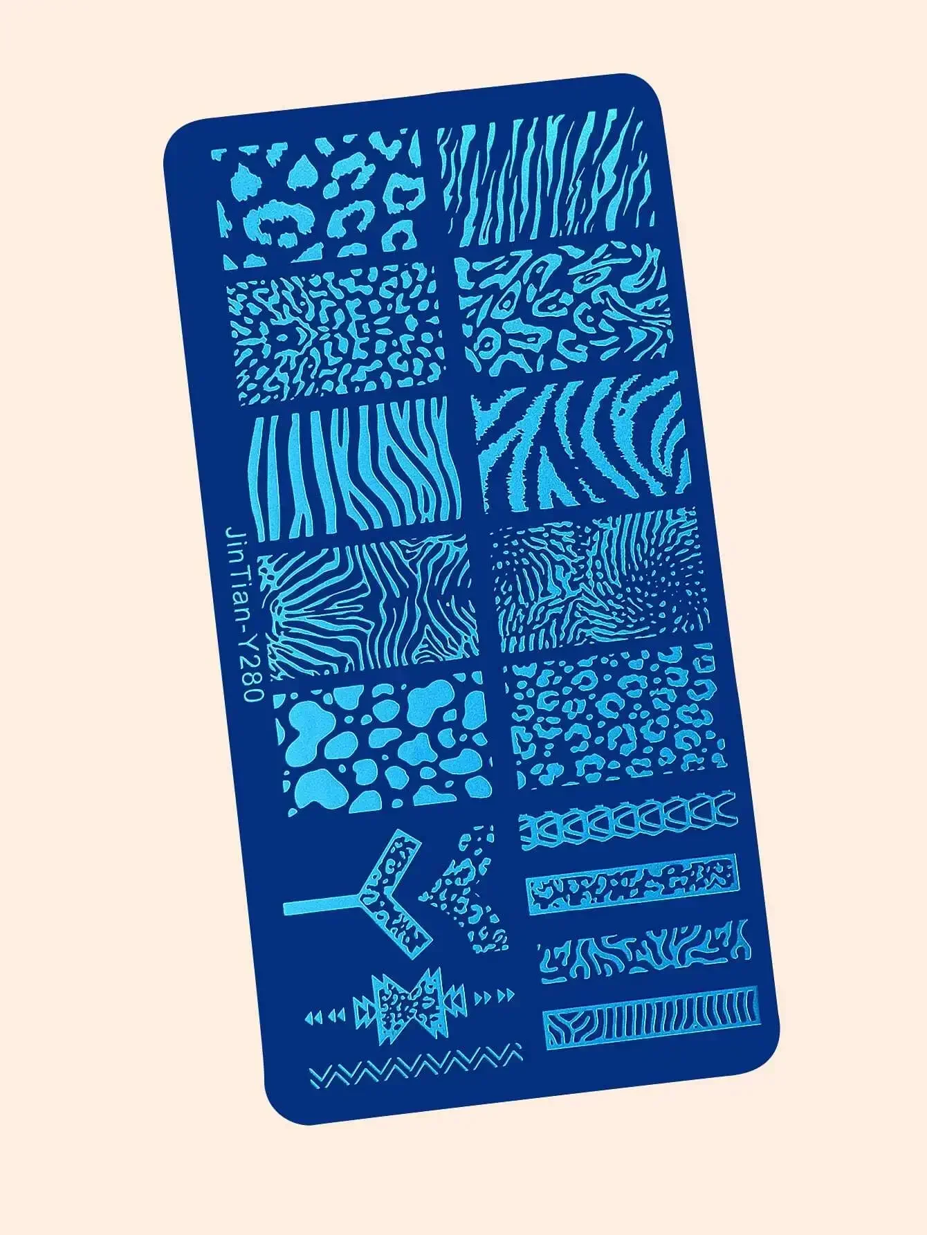 1sheet Zebra Striped Gel Polis - Nail Art Zebra Design review and price