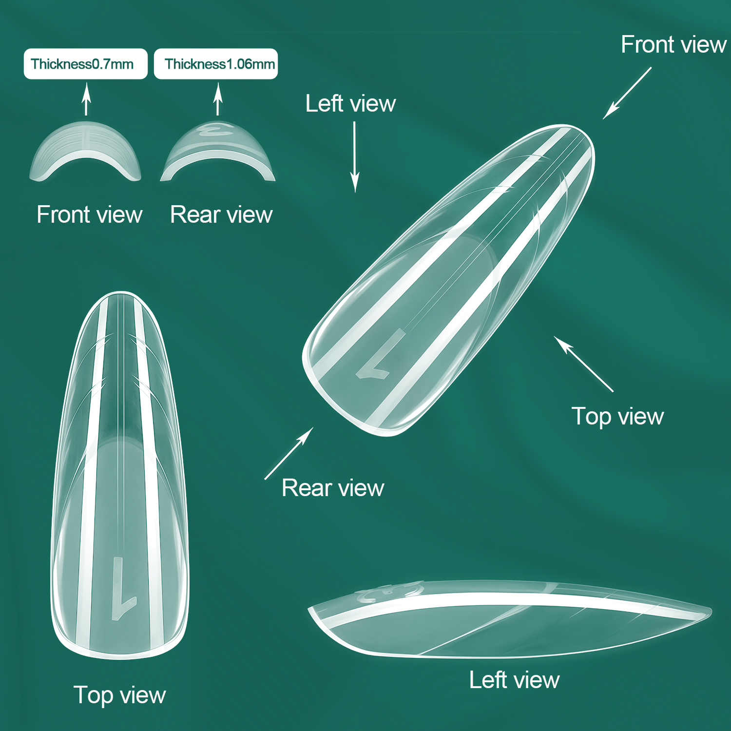 Nailpop French Zone Dual Nail  - Nail Art Zone review and price
