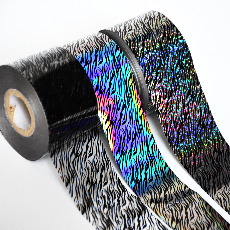 100meters/roll Holographic Nai - Nail Art Zebra Design review and price