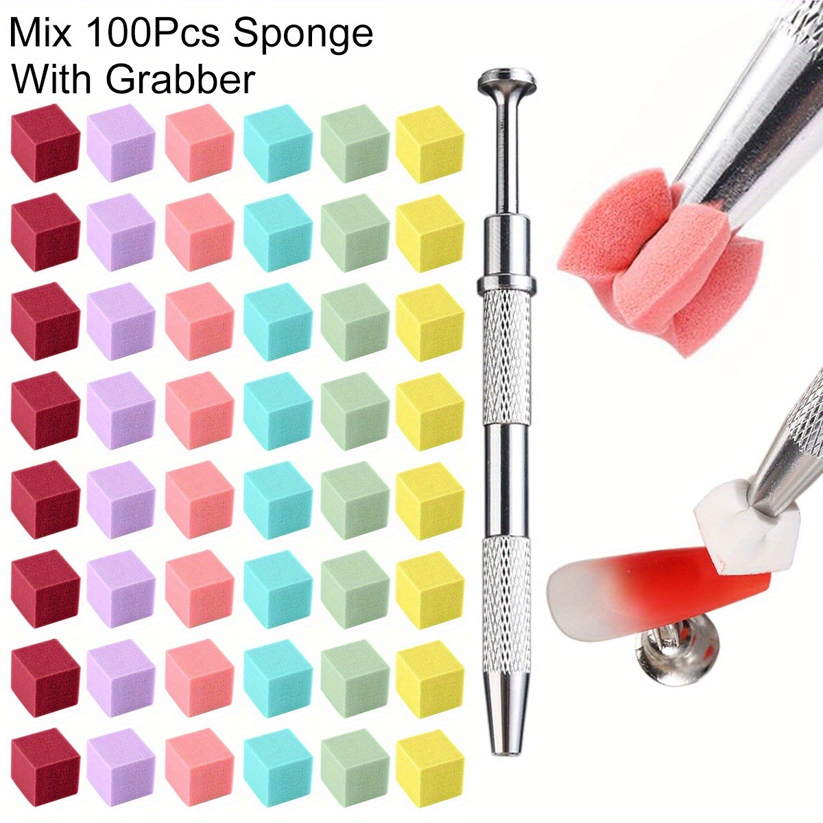 1/50/100Pcs Square Nail Art Sp - Nail Art Rame review and price