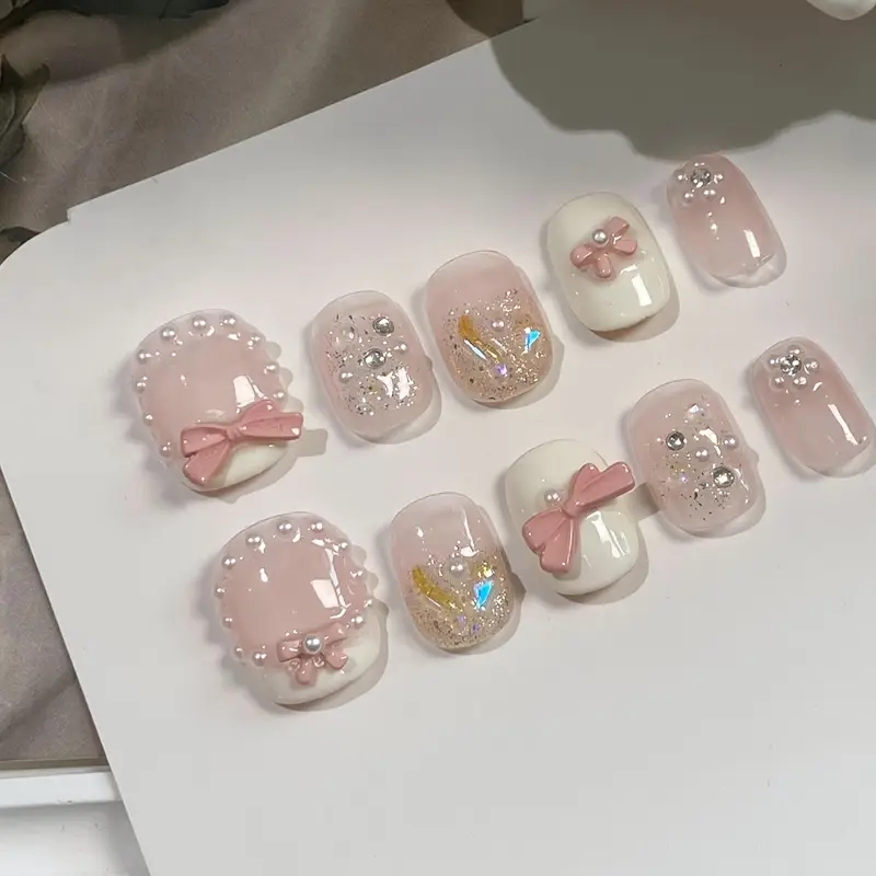 10pcs high-end Light luxury sh - Nail Art Strawberry review and price