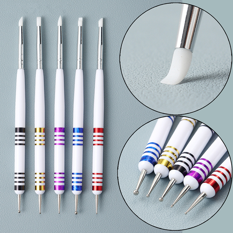 Z. 5Pcs/Set 2-Way Silicone Nai - Nail Art Zone review and price