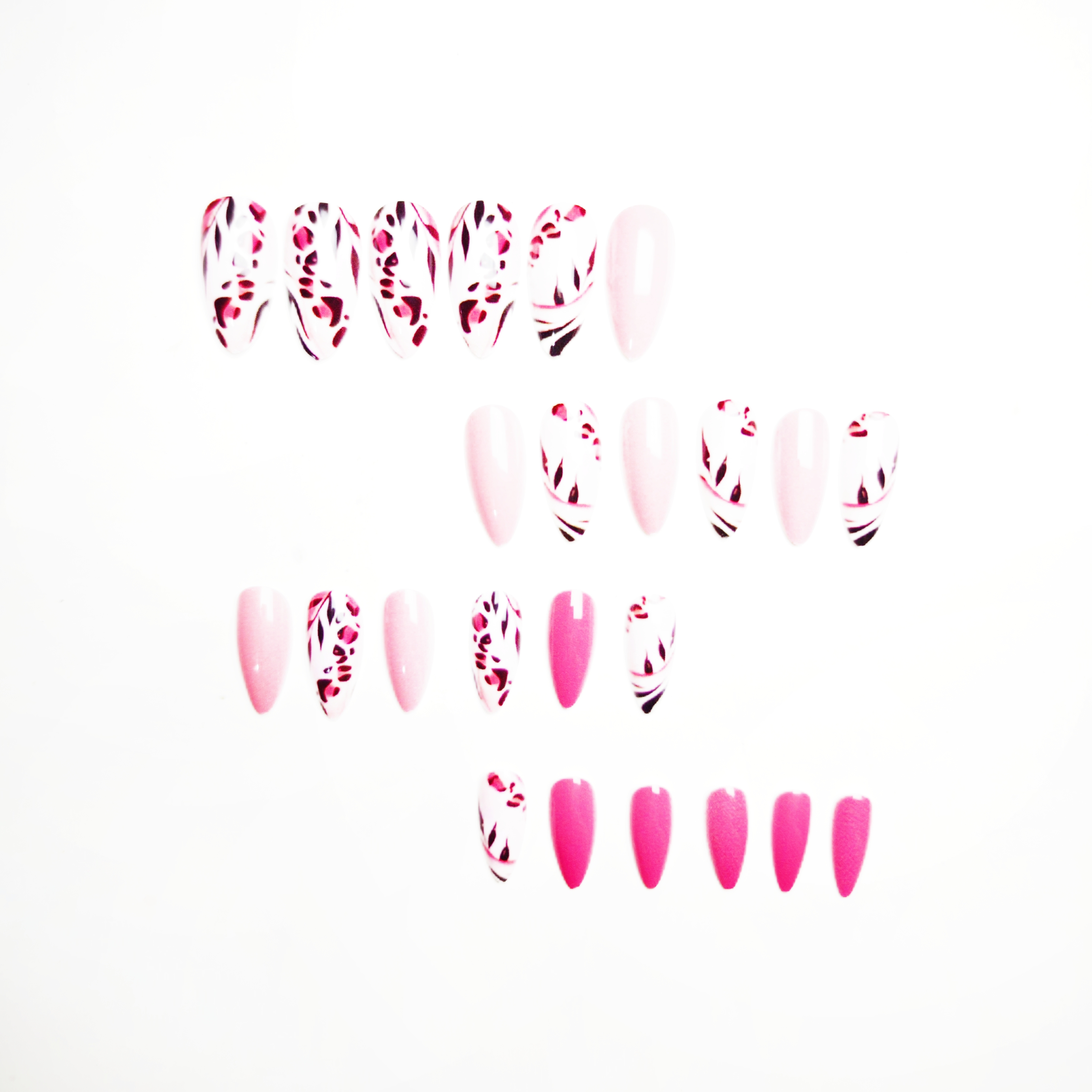 24-Piece Nail Art Set with Ros - Nail Art Zebra Design review and price