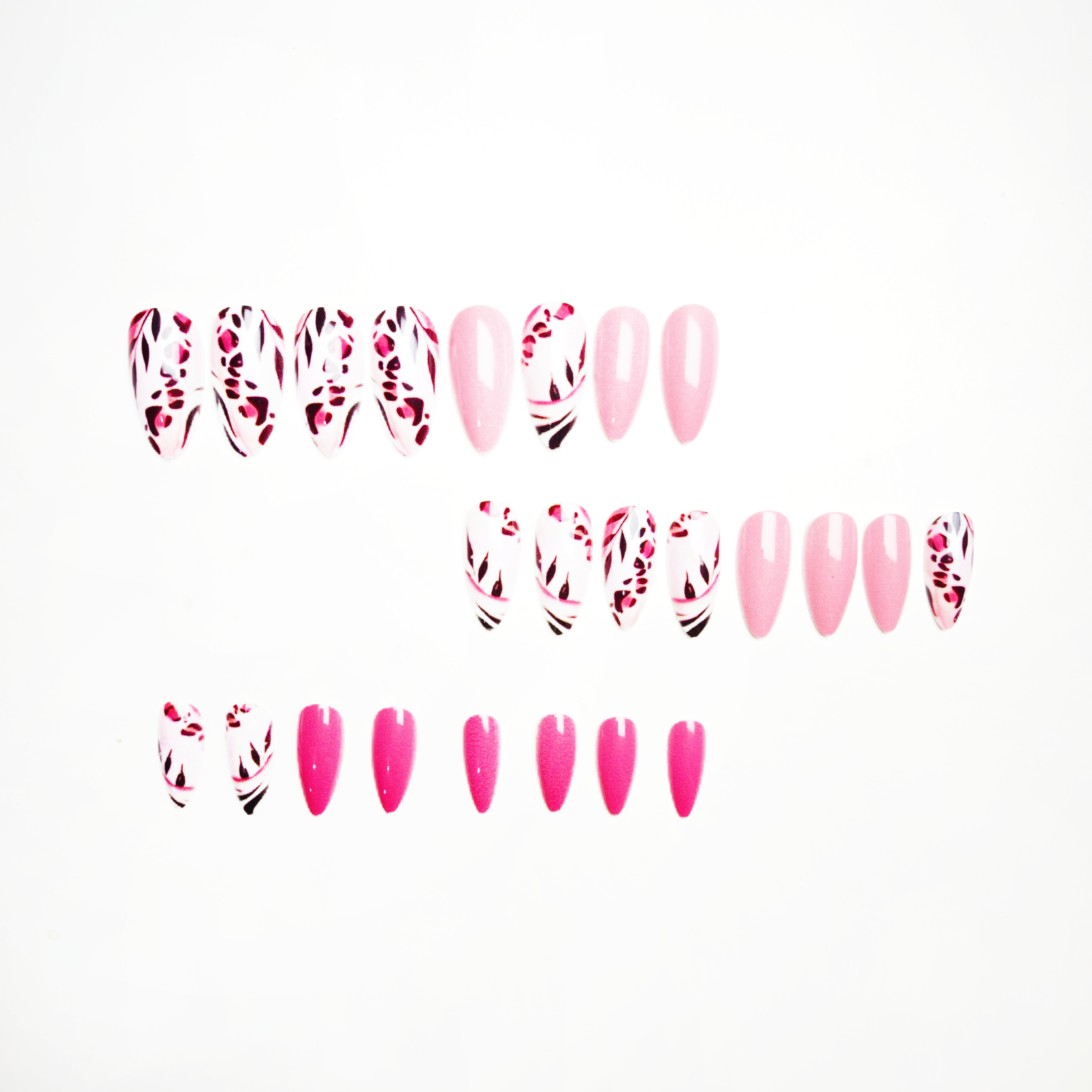 24-Piece Nail Art Set with Ros - Nail Art Zebra Design review and price
