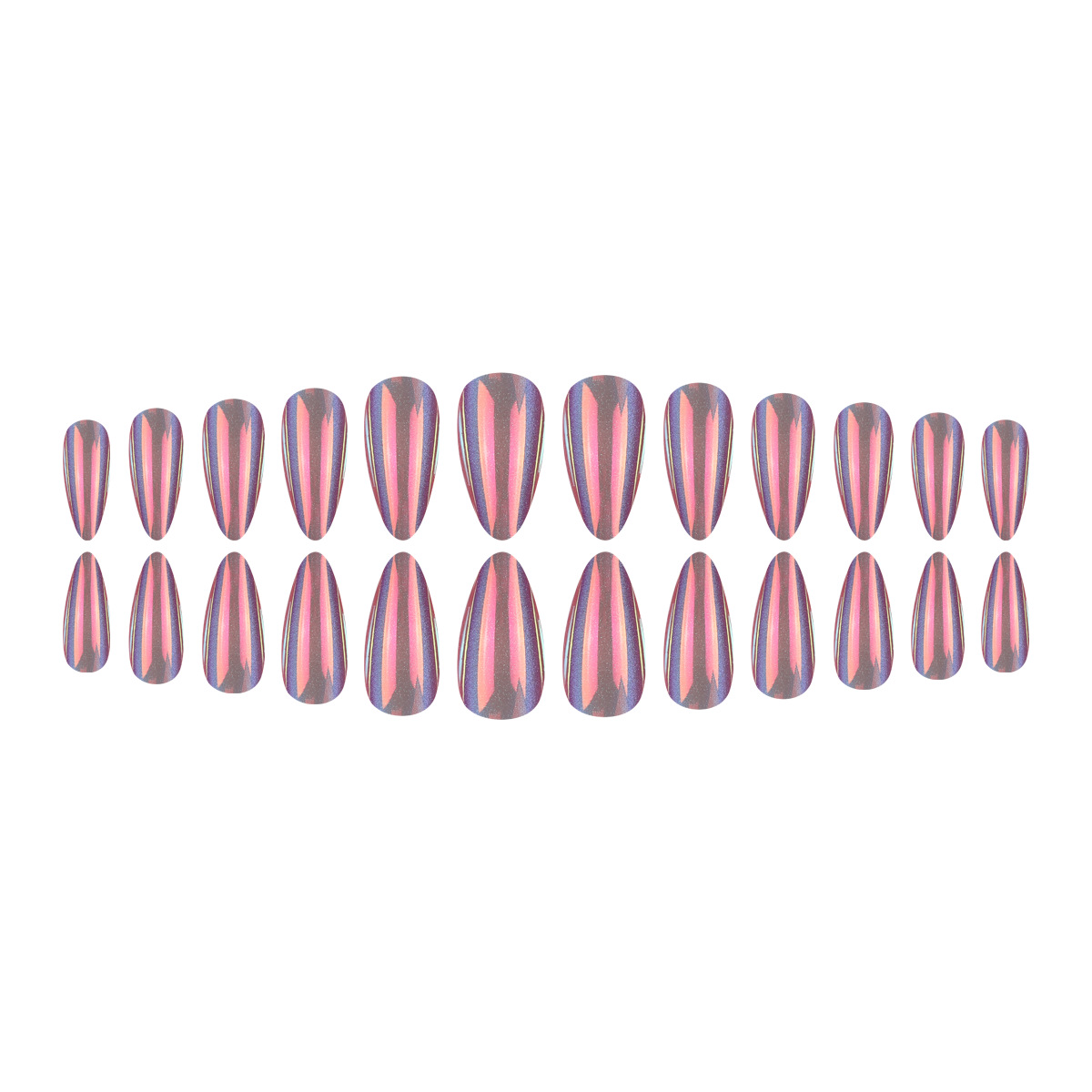 24Pcs fake nail art patches, p - Nail Art Full Cat Eye review and price