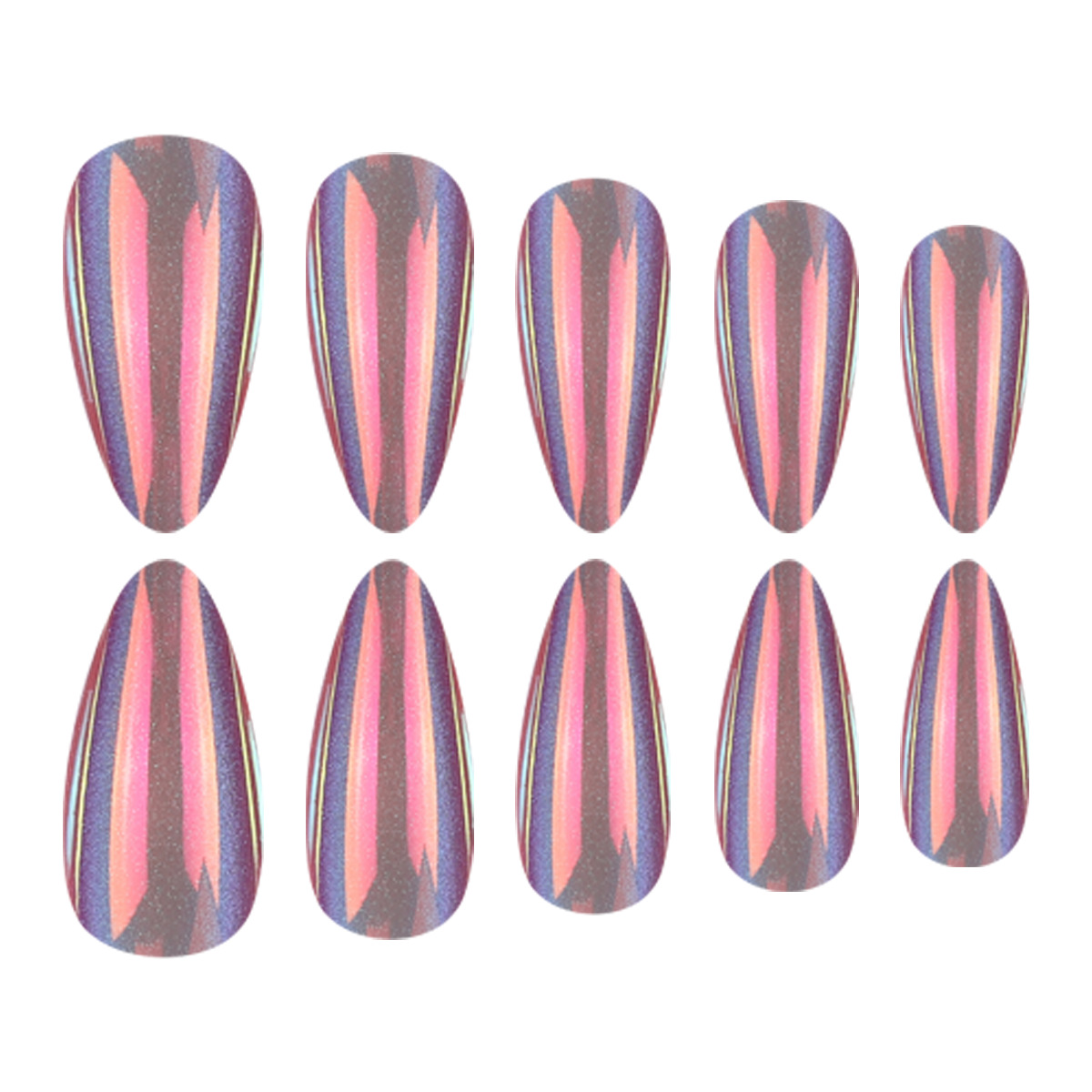 24Pcs fake nail art patches, p - Nail Art Full Cat Eye review and price