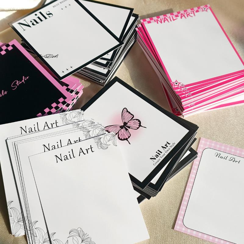20 Sheets Press-On Nail Butter - Nail Art Rame review and price