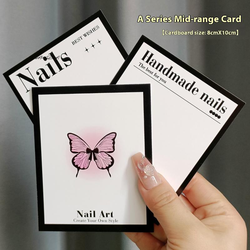 20 Sheets Press-On Nail Butter - Nail Art Rame review and price