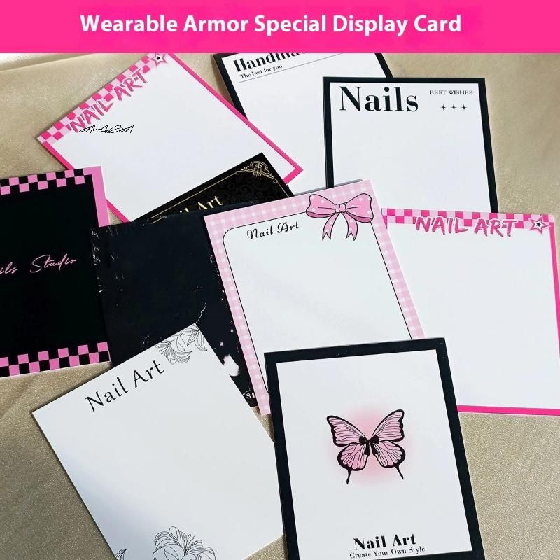 20 Sheets Press-On Nail Butter - Nail Art Rame review and price