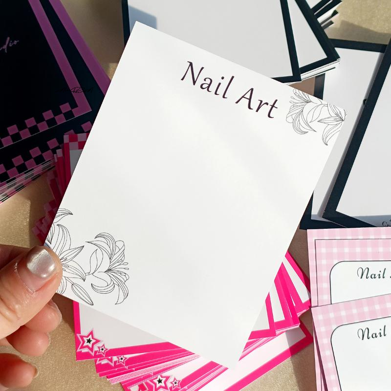 20 Sheets Press-On Nail Butter - Nail Art Rame review and price