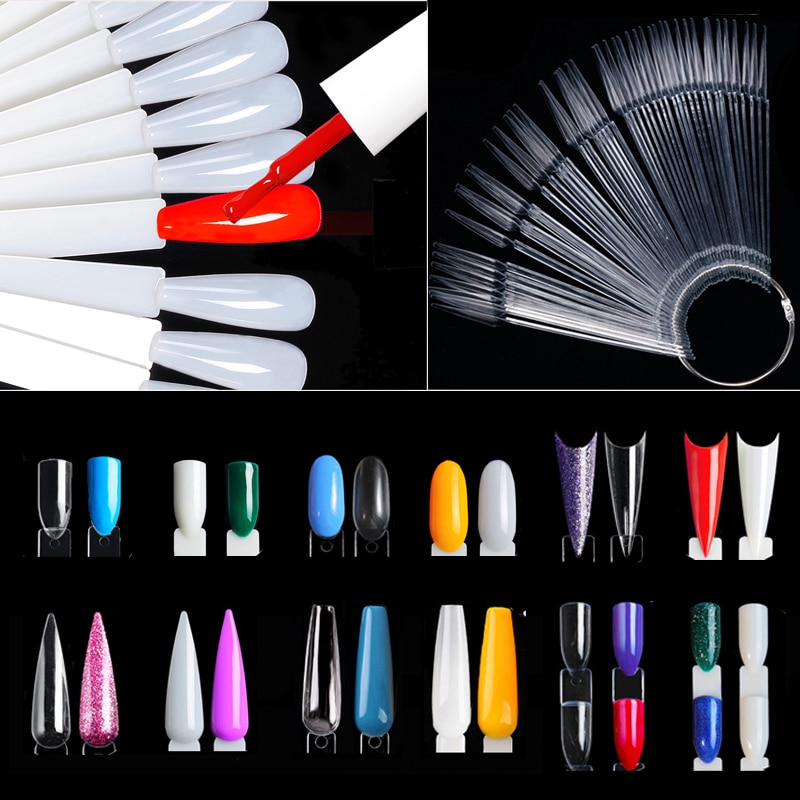 Nail Display Sticks Clear Natu - Nail Art Rame review and price