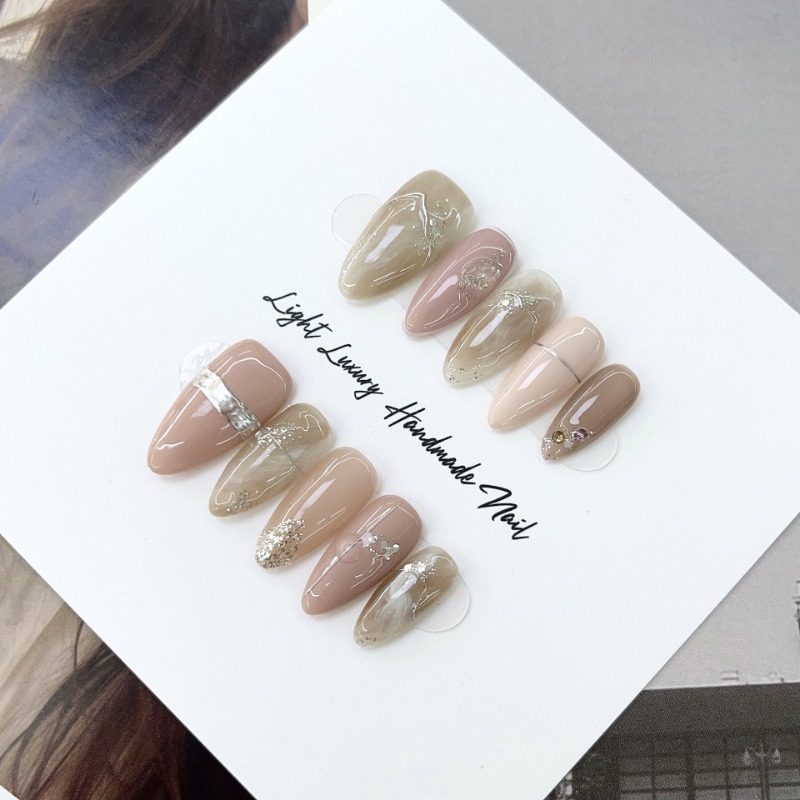 Handmade Simple Fake Press on  - Nail Art Simple review and price
