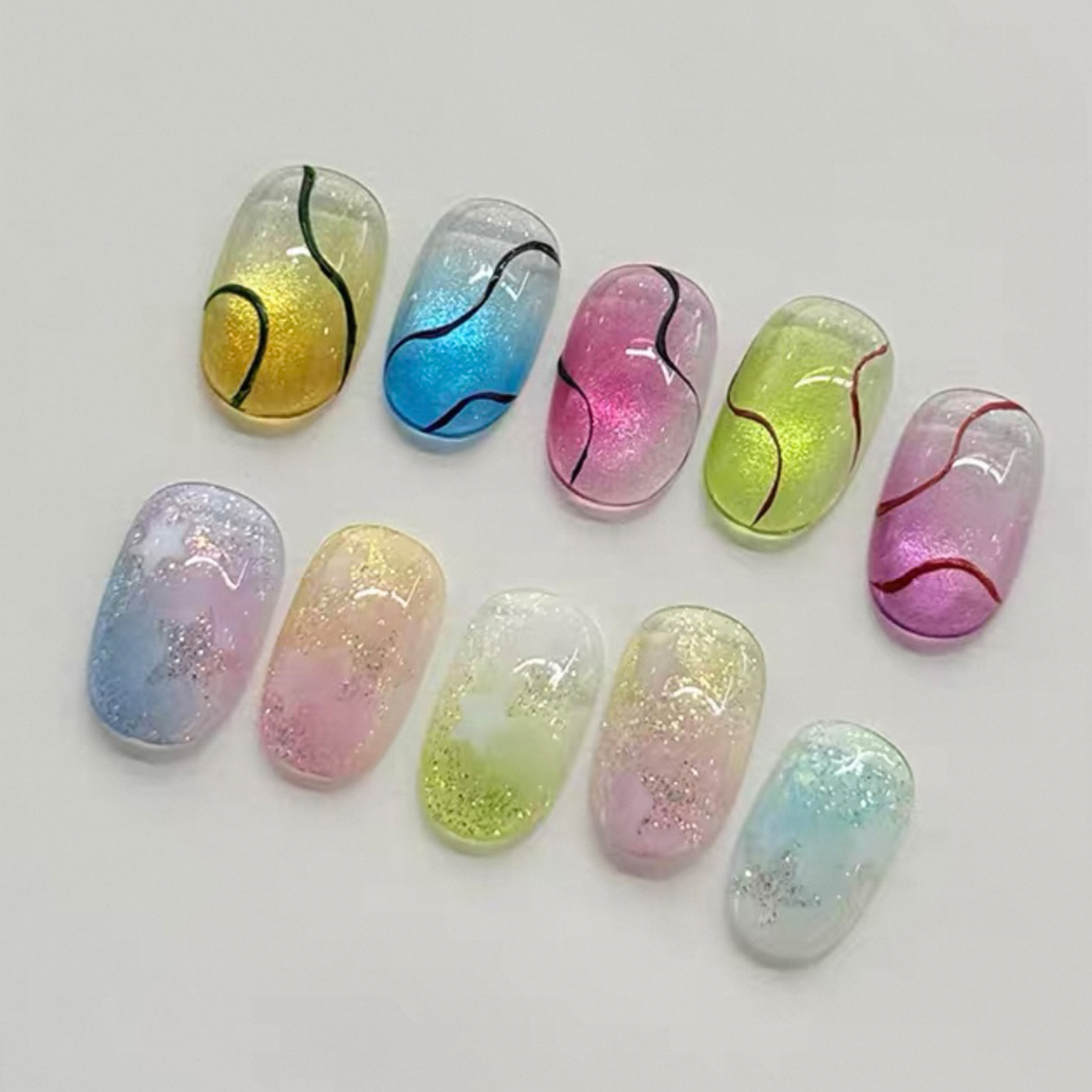12ml Transparent Jelly Gel Pol - Nail Art Rainbow review and price