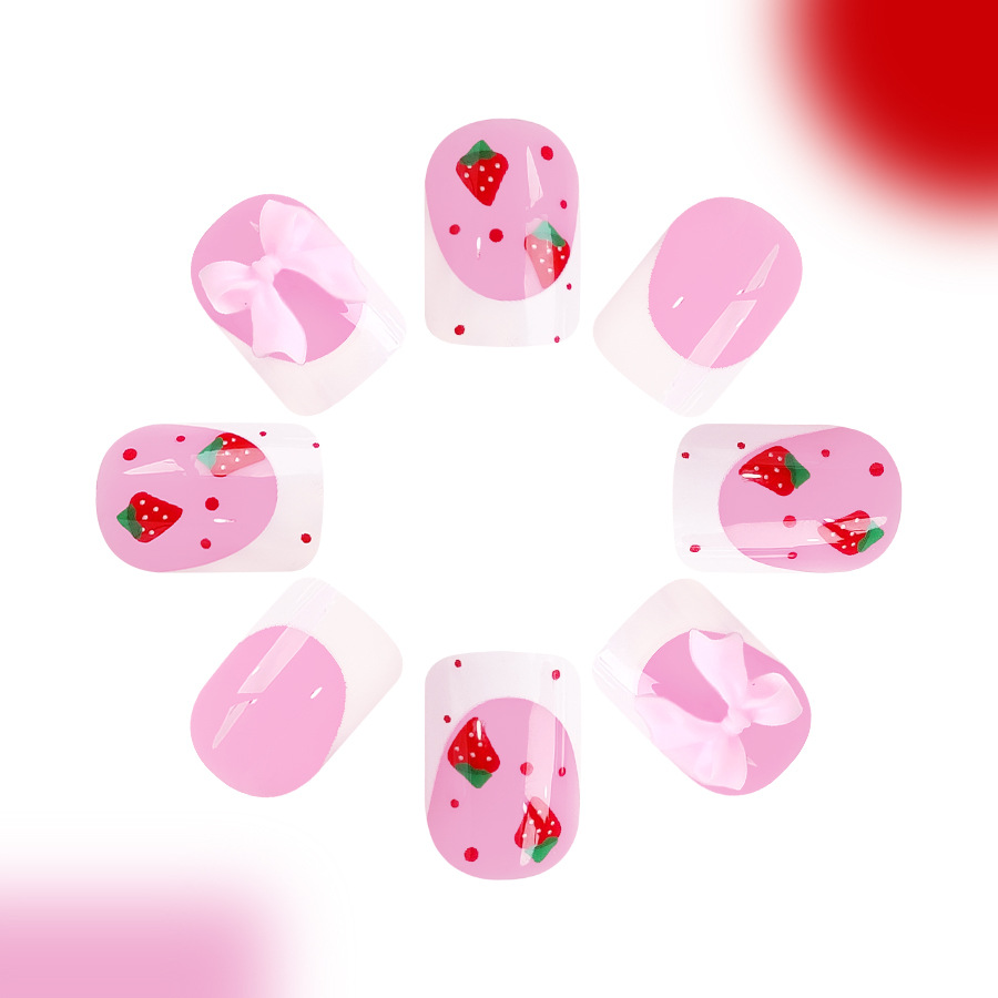 24pcs Red Strawberry Designs F - Nail Art Strawberry review and price