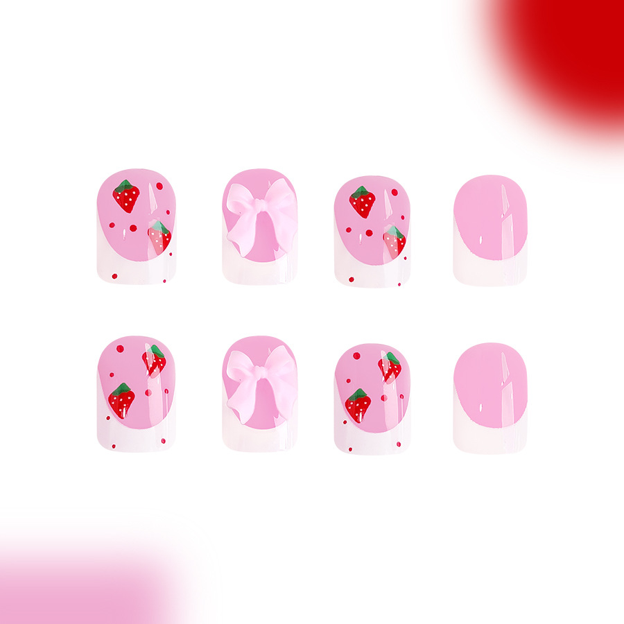24pcs Red Strawberry Designs F - Nail Art Strawberry review and price