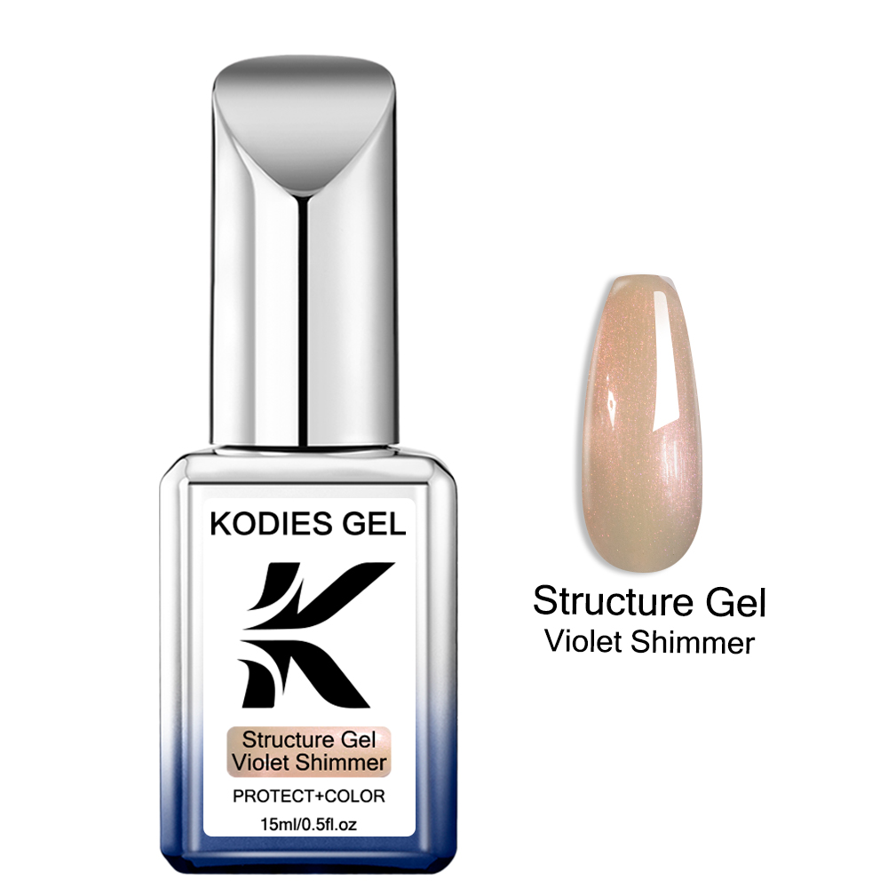 KODIES GEL Chrome Rubber Base  - Nail Art Violet review and price