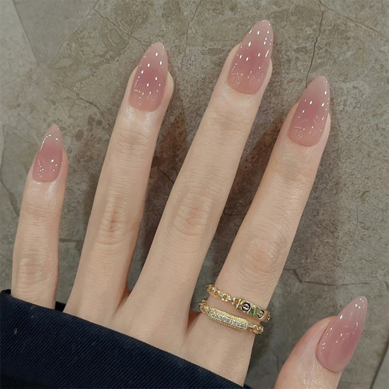 24Pcs Simple Nude Pink Solid N - Nail Art Simple review and price