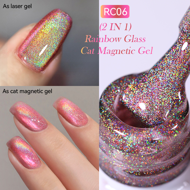 LILYCUTE 7ML Rainbow Red Glass - Nail Art Rainbow review and price