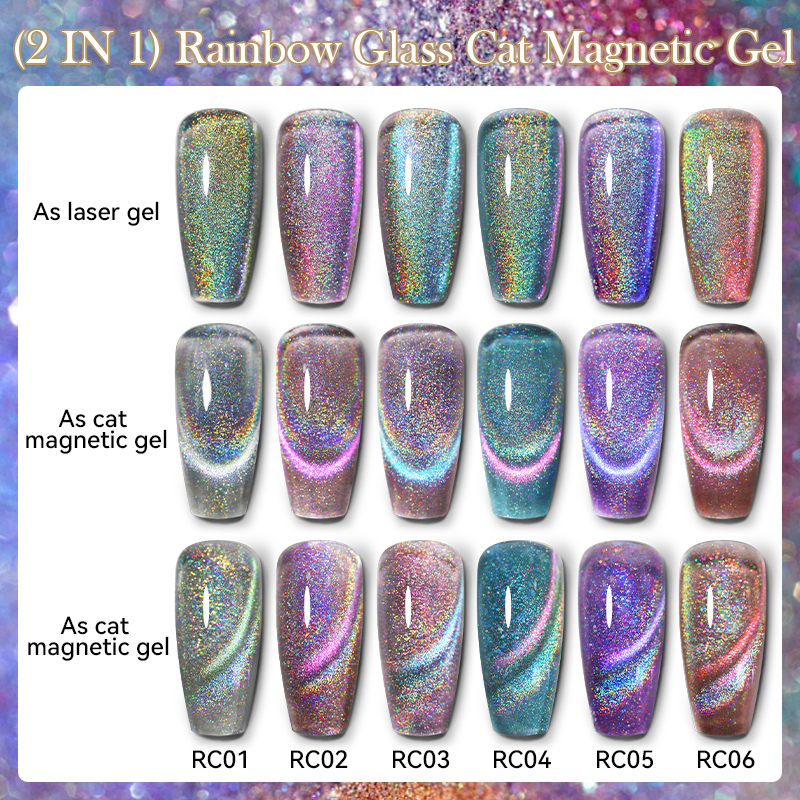 LILYCUTE 7ML Rainbow Red Glass - Nail Art Rainbow review and price