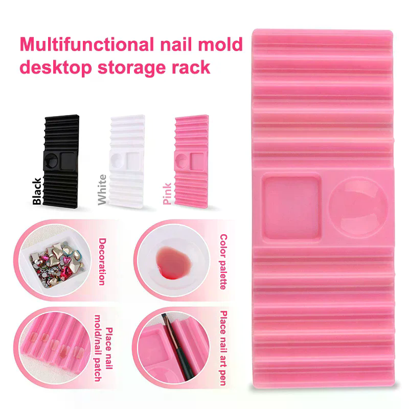 10 Grid Nail Art Pen Holder Pl - Nail Art Rame review and price
