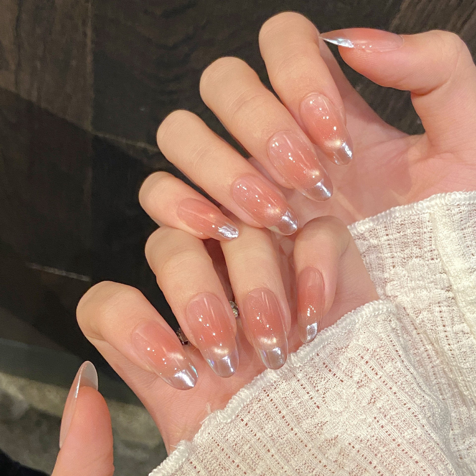 10pcs Pure Hand Pressed Oval N - Nail Art Simple review and price