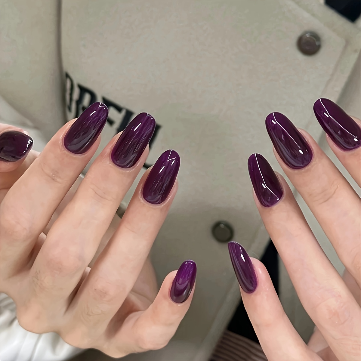 1/6pcs XEIJAYI  Purple Gel Nai - Nail Art Violet review and price