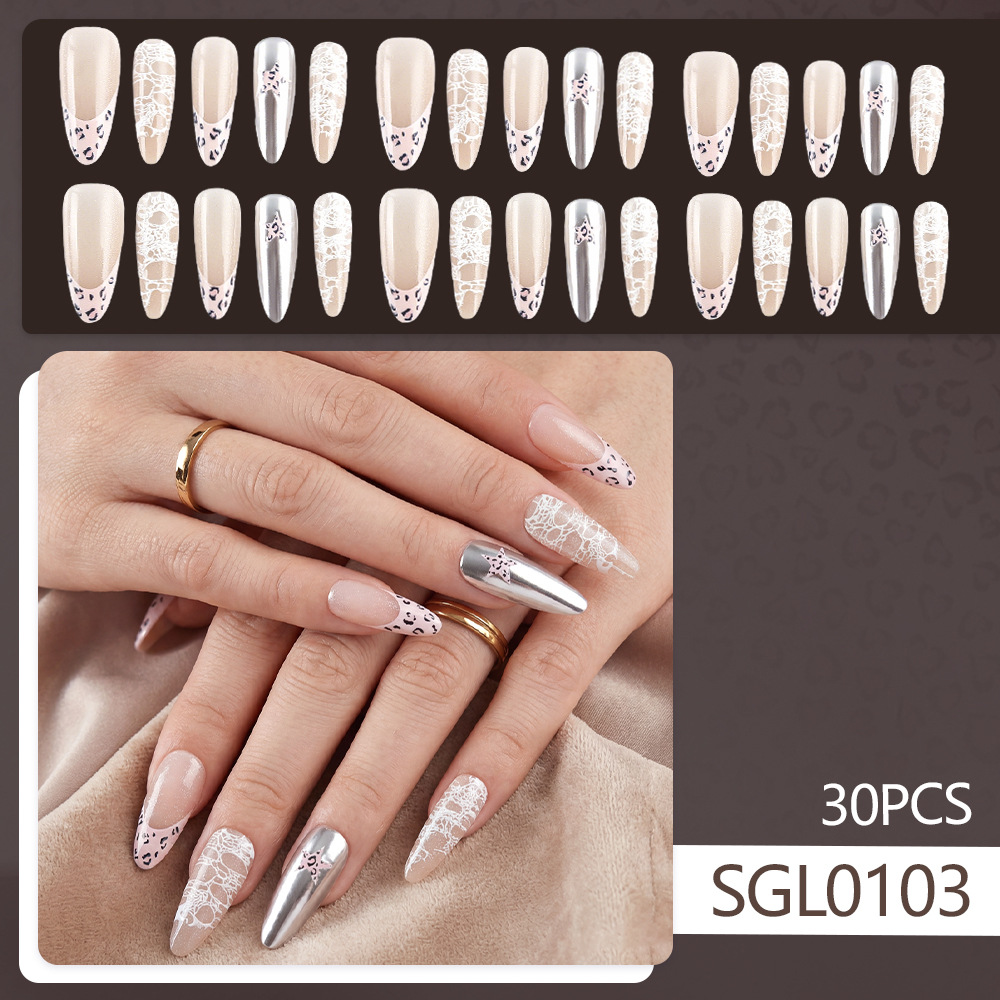 24Pcs fake nail art, daily spr - Nail Art Full Cat Eye review and price